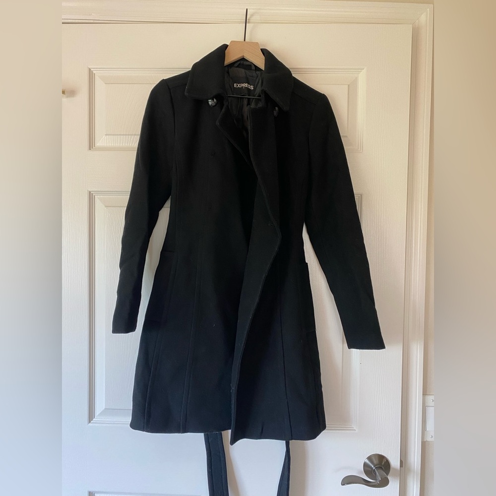Express Black Women's Coat